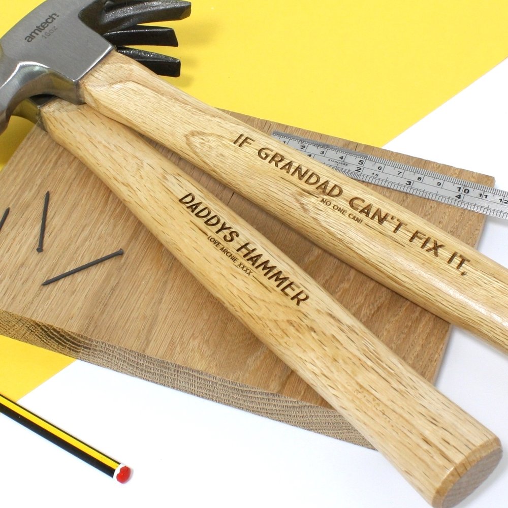 Customised Engraved Hammer