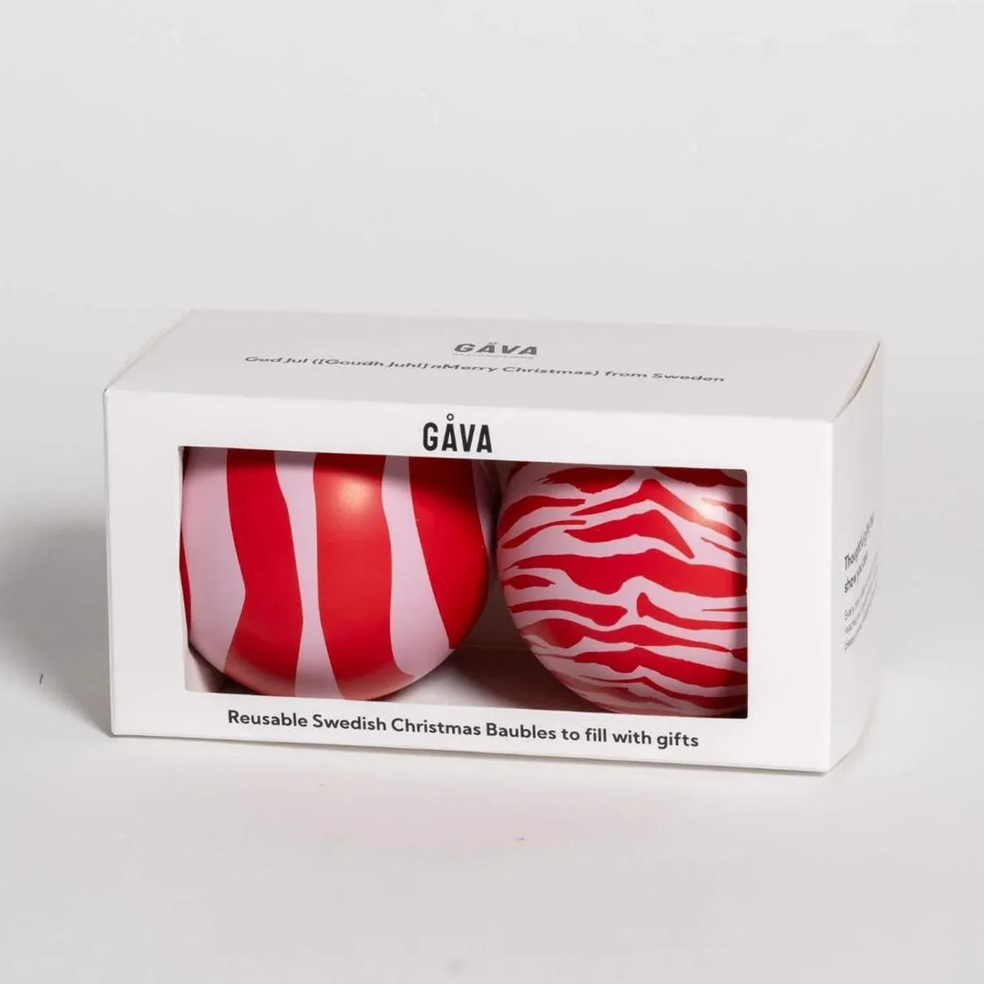 Scandinavian Chocolate Bauble Duo