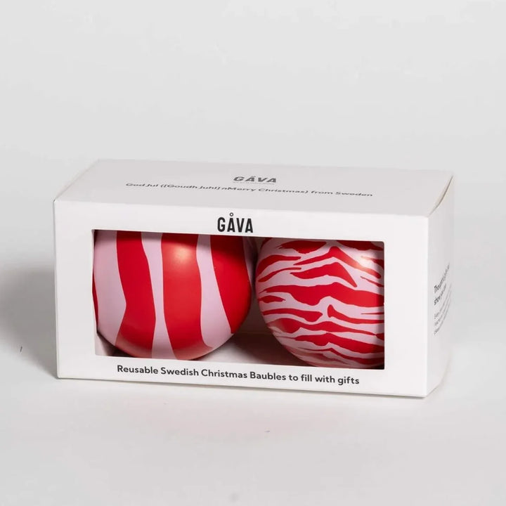 Scandinavian Chocolate Bauble Duo