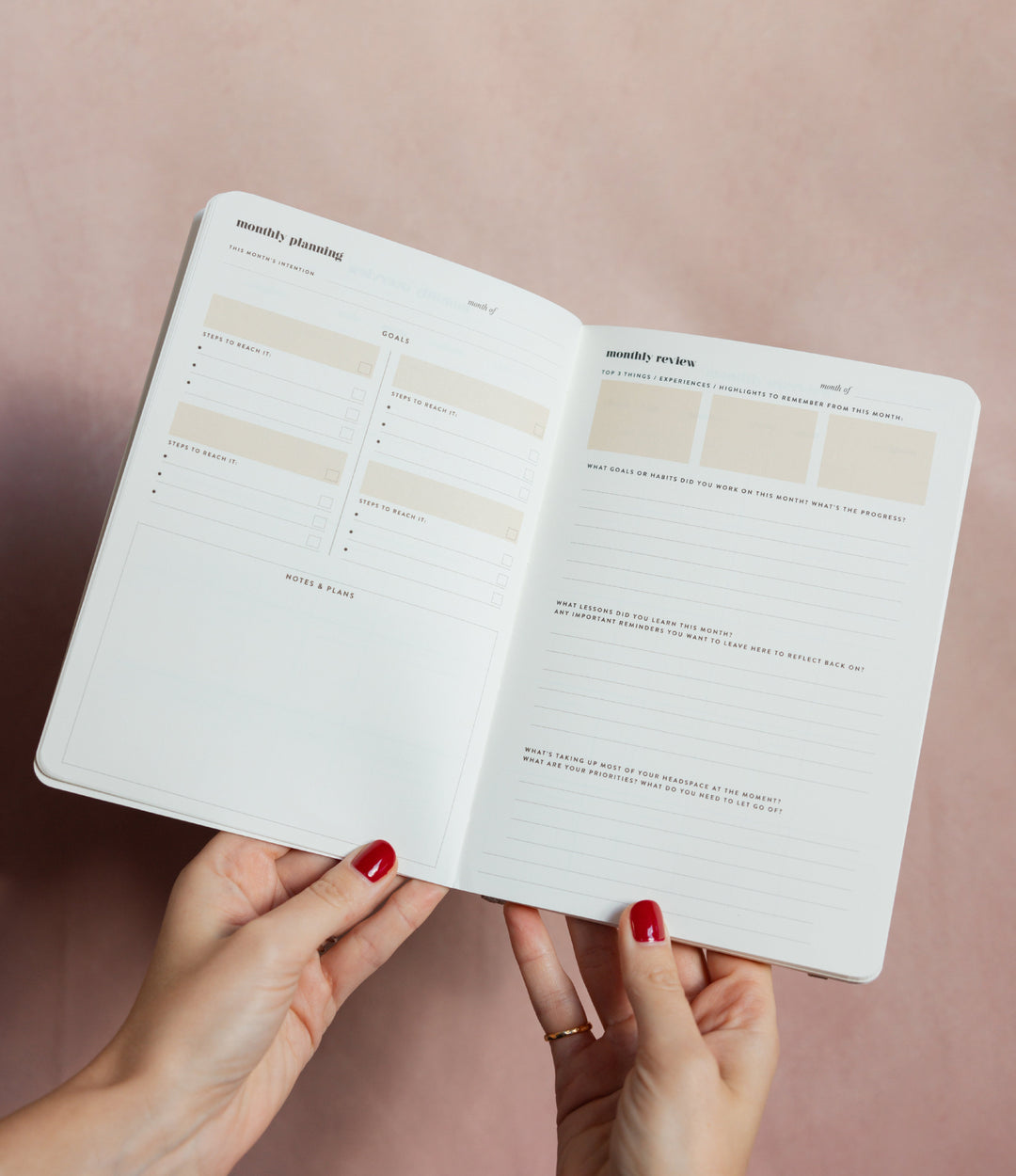 Weekly Lifestyle Planner