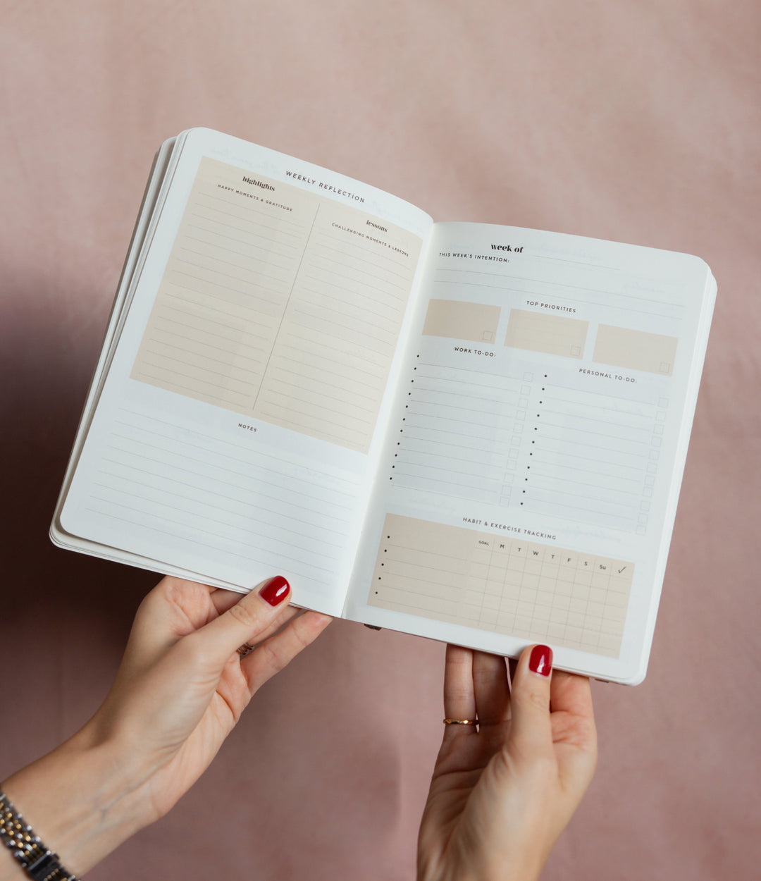 Weekly Lifestyle Planner