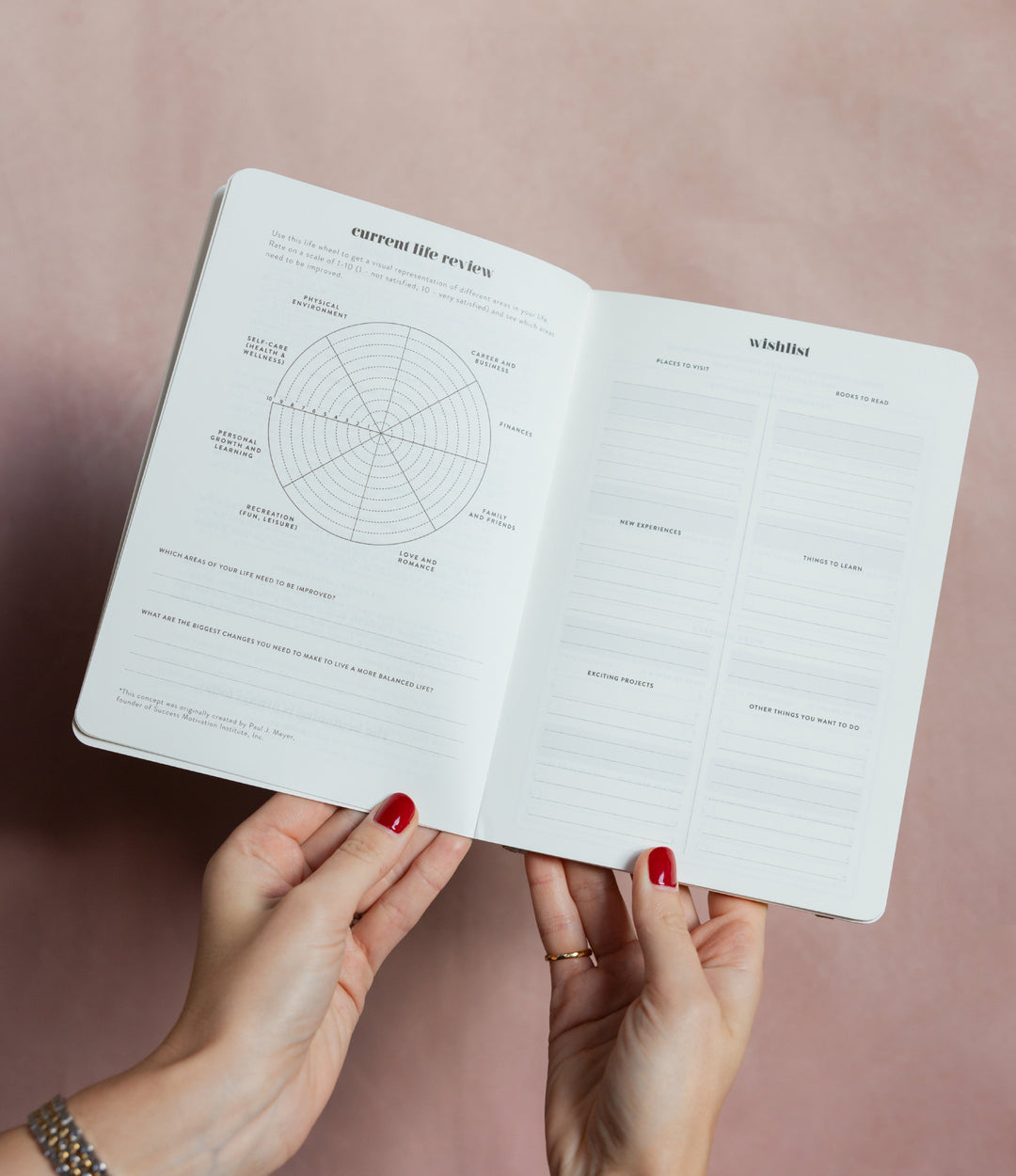 Weekly Lifestyle Planner