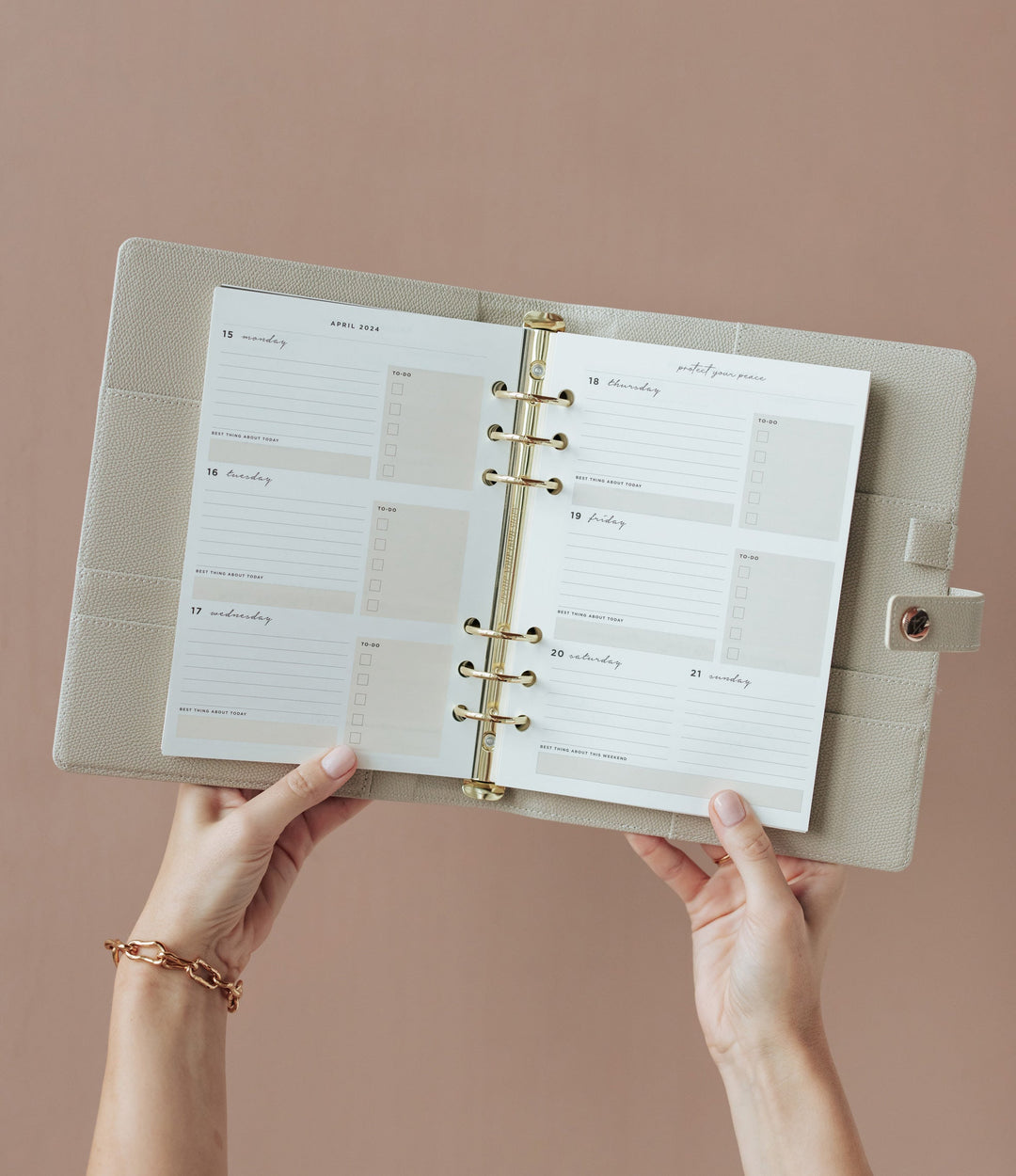 2025 Lifestyle Weekly Planner Set
