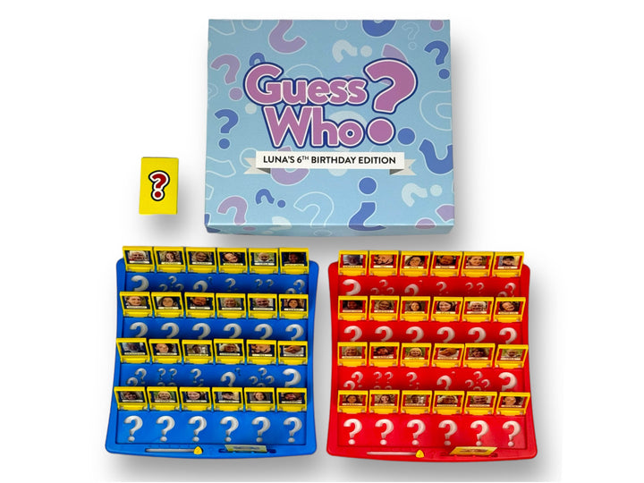 Custom Who? Board Game