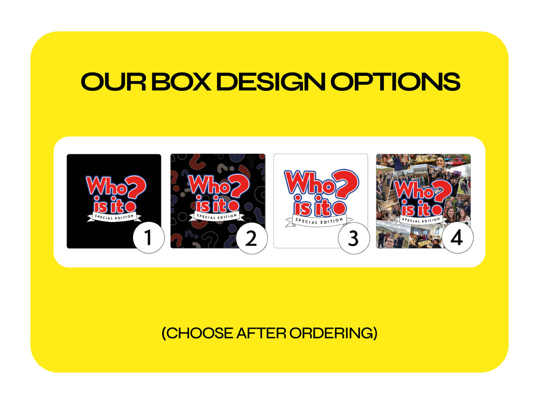 Custom Who? Board Game