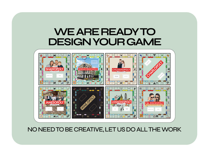 Customopoly Board Game