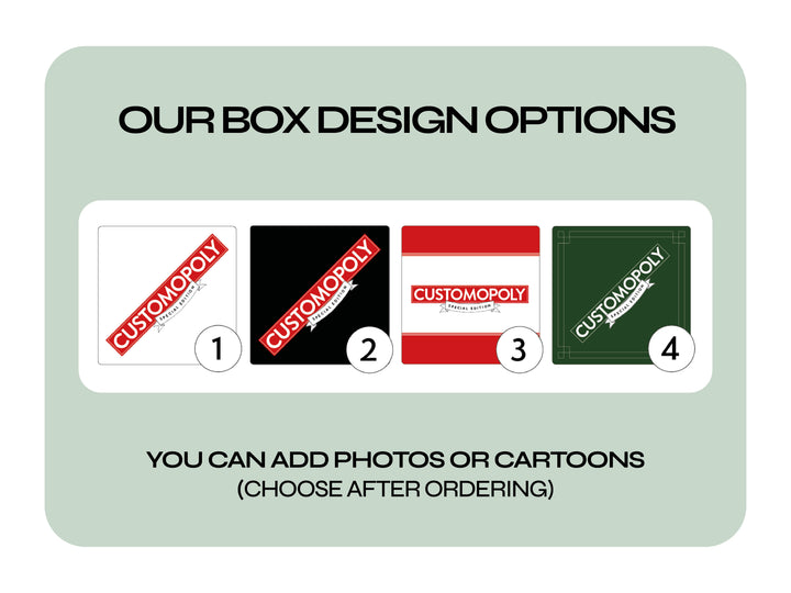 Customopoly Board Game