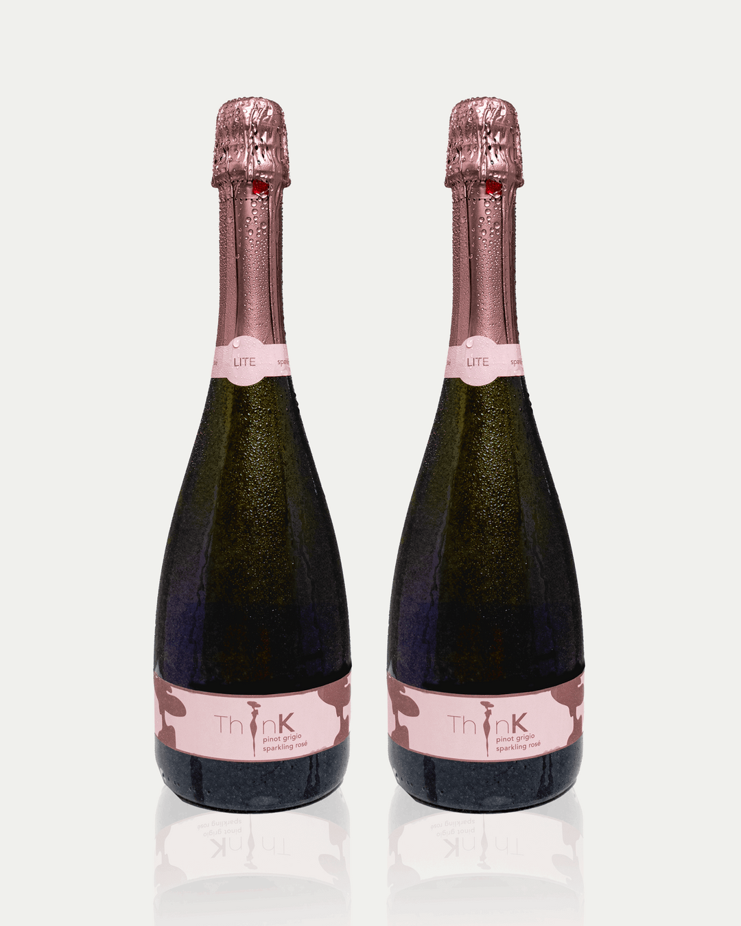 Indulge in Think Pink Organic Sparkling Rosé x 2