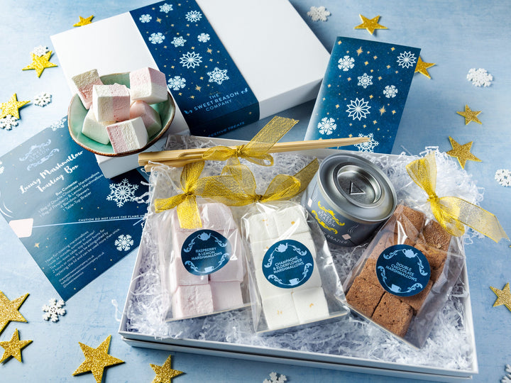 Snowflakes Marshmallow Toasting Box