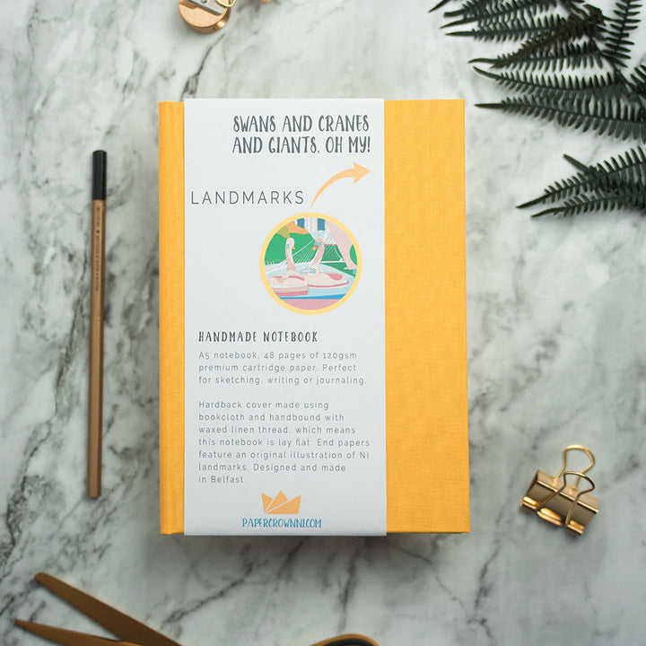 Northern Ireland Landmarks A5 Notebook