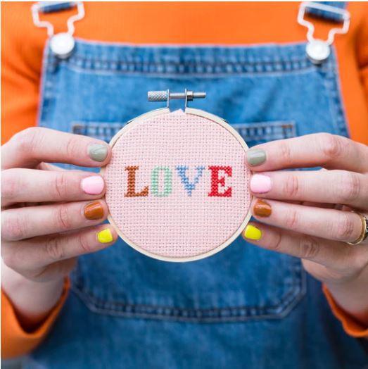 Love Cross Stitch Craft Kit
