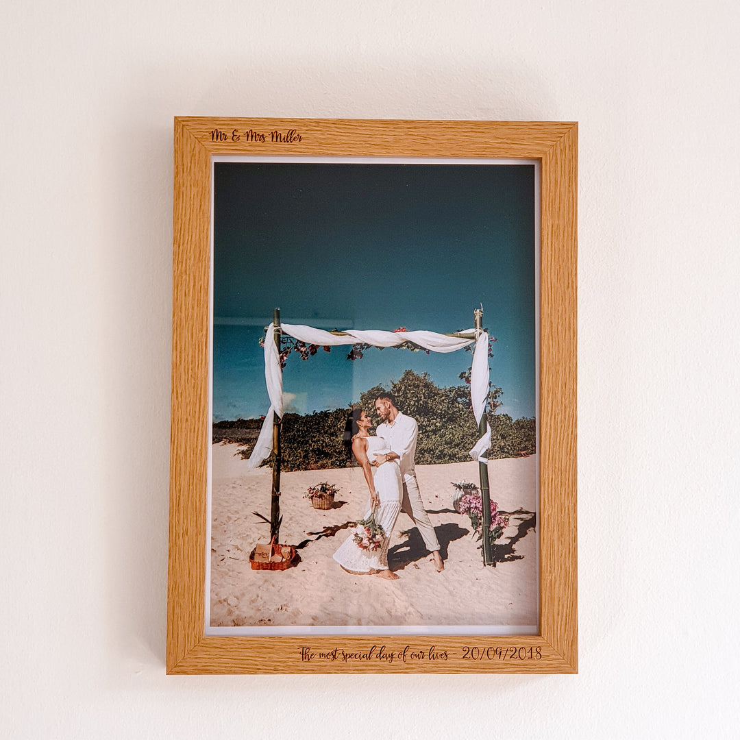 Memorable Moments Wooden Frame