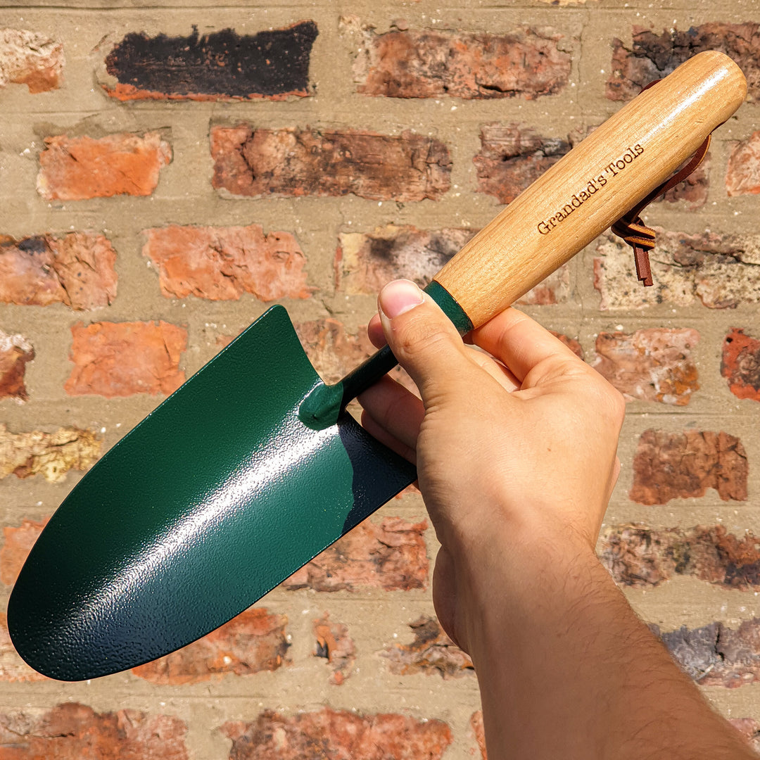 Garden Tool Set with Personalised Fork and Trowel