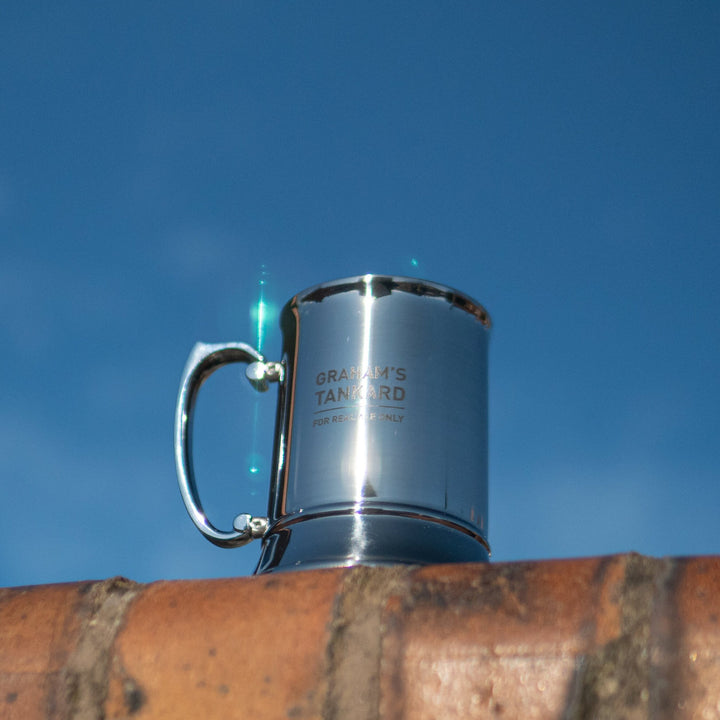 Stainless Steel Tankard - Personalised Beer Gift