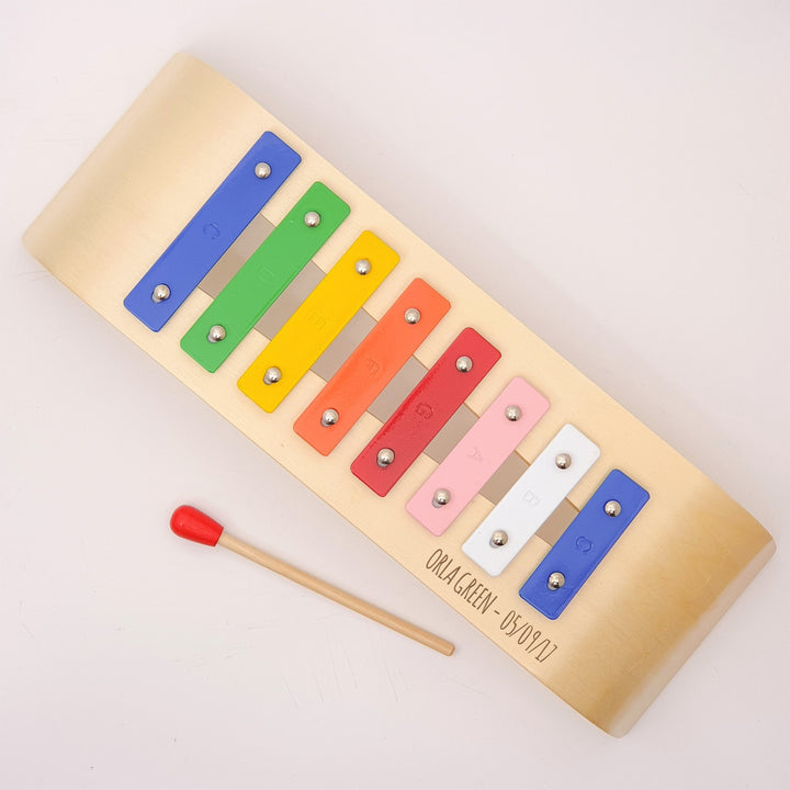 Wooden Xylophone for Kids - Personalised Musical Gift