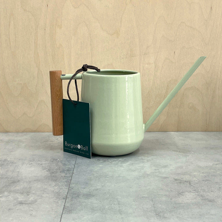 Sleek Personalised Wooden Handled Watering Can