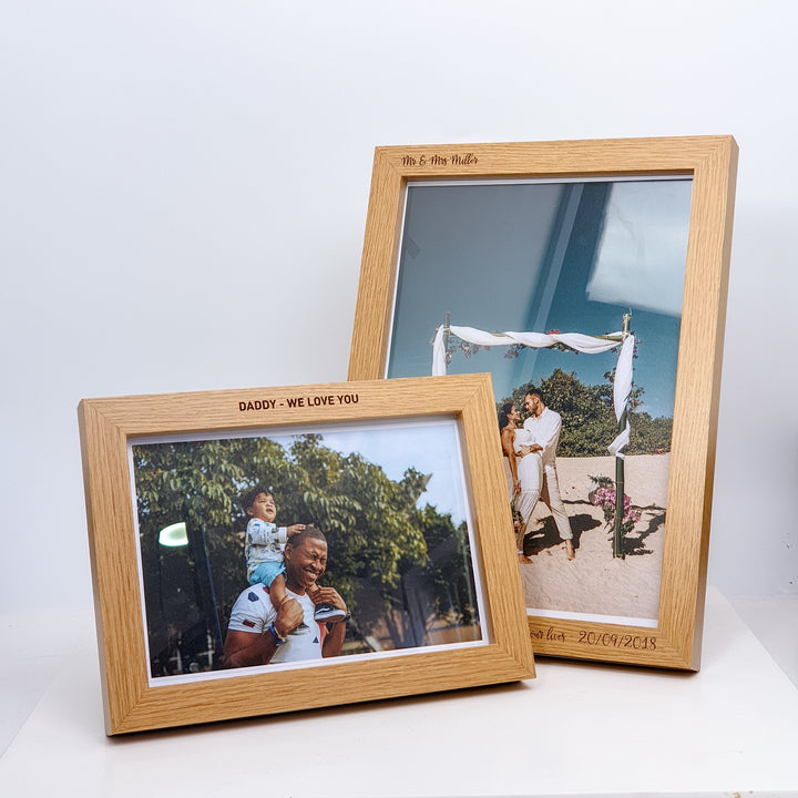 Memorable Moments Wooden Frame