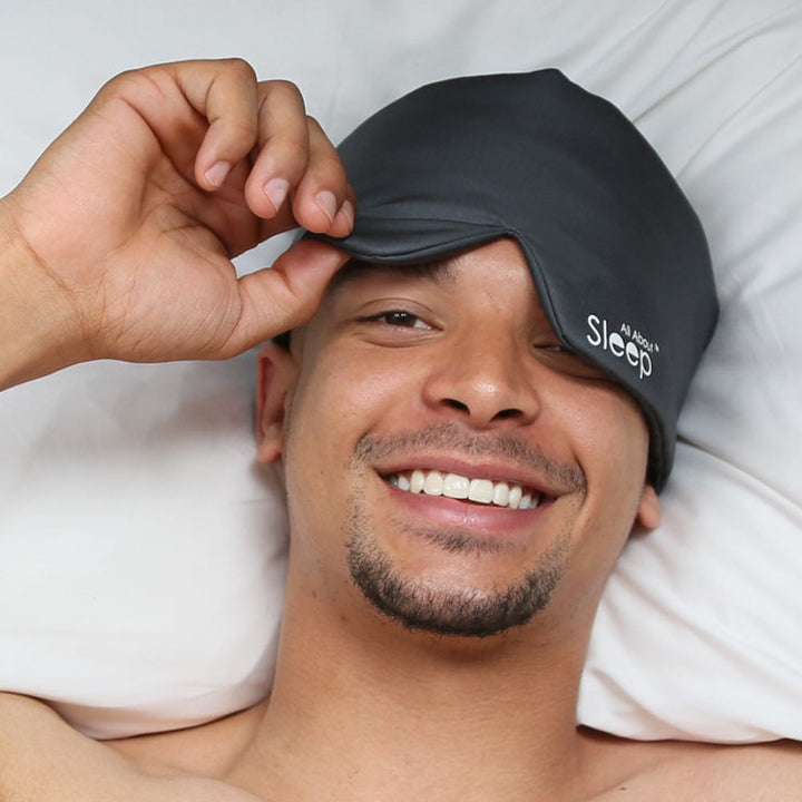Bamboo Eye Mask: Light Blocking, Unisex, Organic, Vegan Silk Mask for Sleep