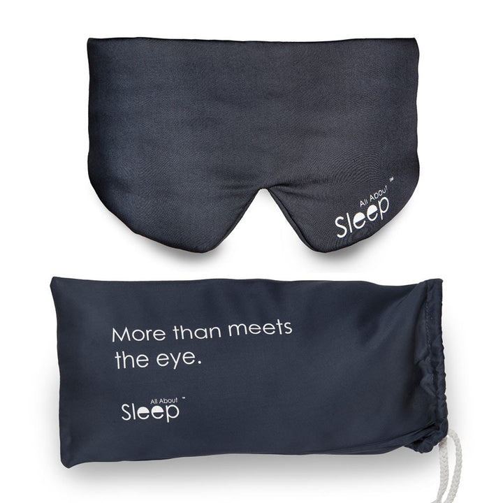 Bamboo Eye Mask: Light Blocking, Unisex, Organic, Vegan Silk Mask for Sleep