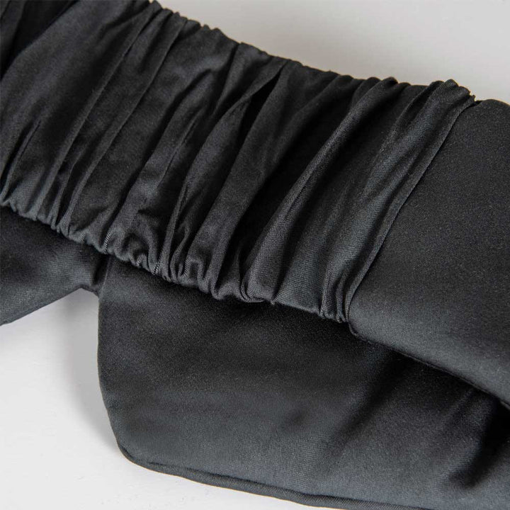 Bamboo Eye Mask: Light Blocking, Unisex, Organic, Vegan Silk Mask for Sleep