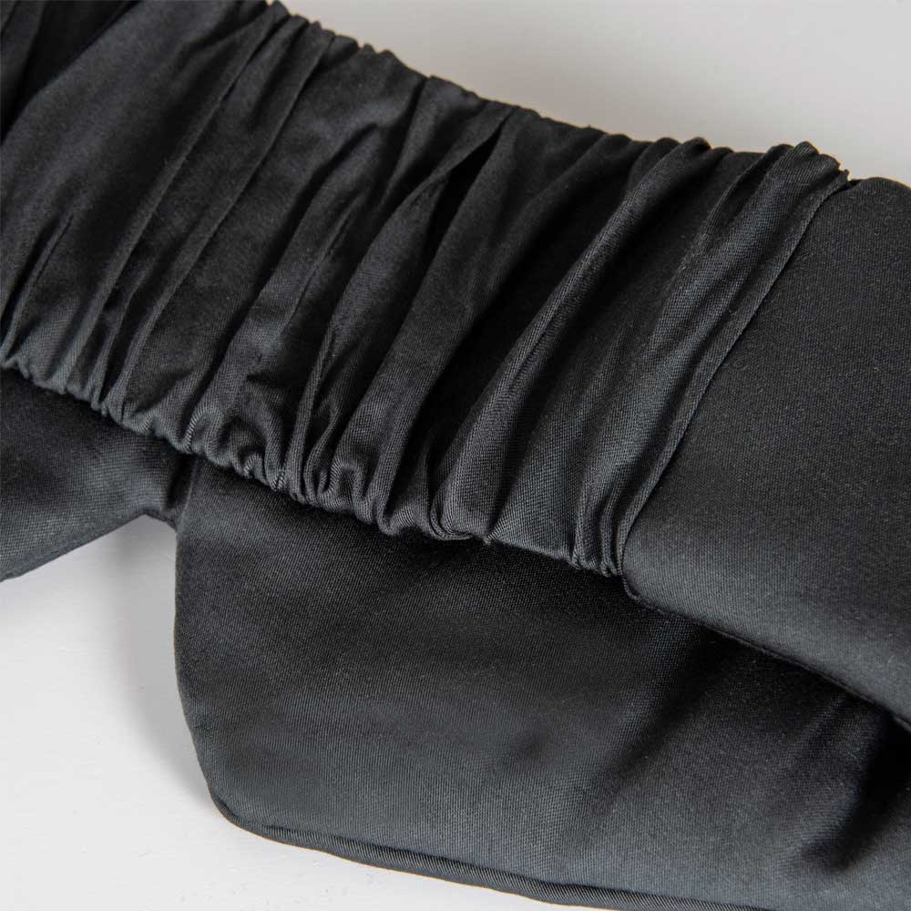 Bamboo Eye Mask: Light Blocking, Unisex, Organic, Vegan Silk Mask for Sleep