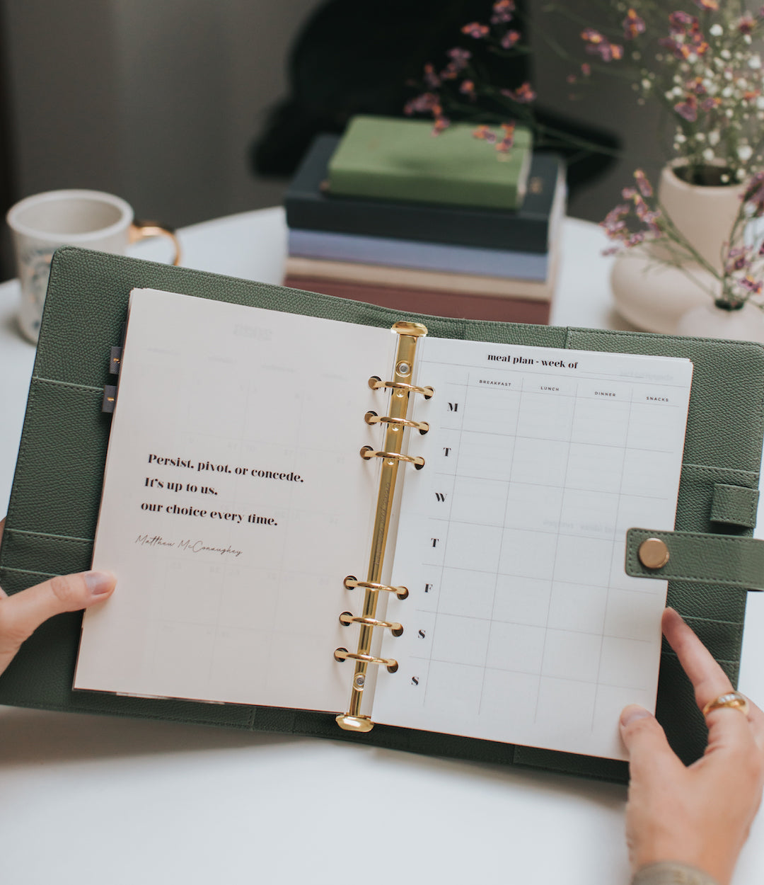 Weekly Meal Planner Insert Pack