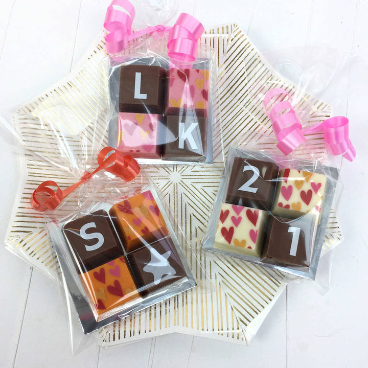 Custom Chocolate Wedding Favours