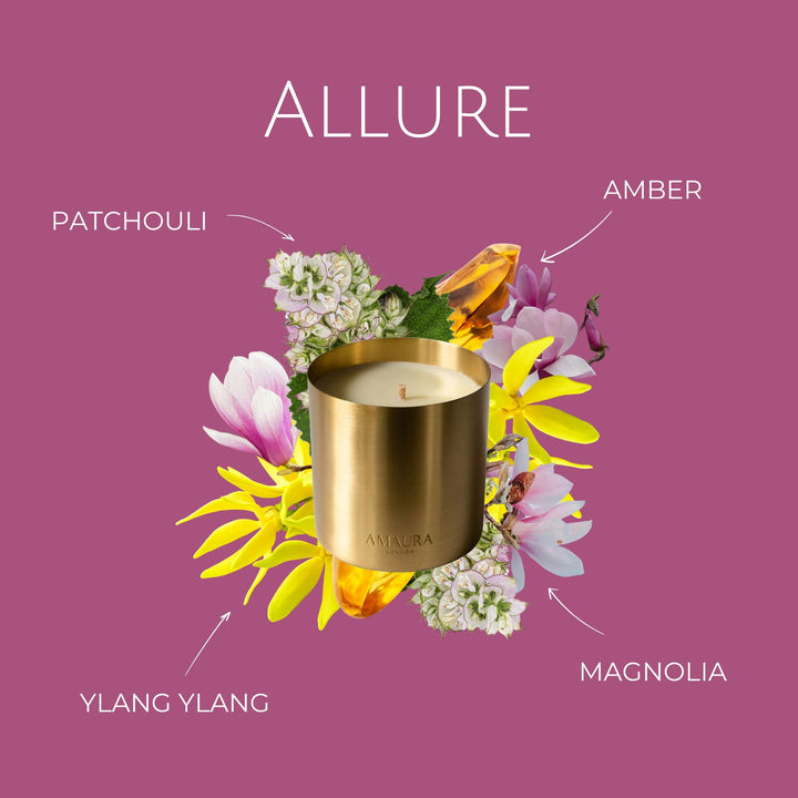 Allure Luxury Floral Candle