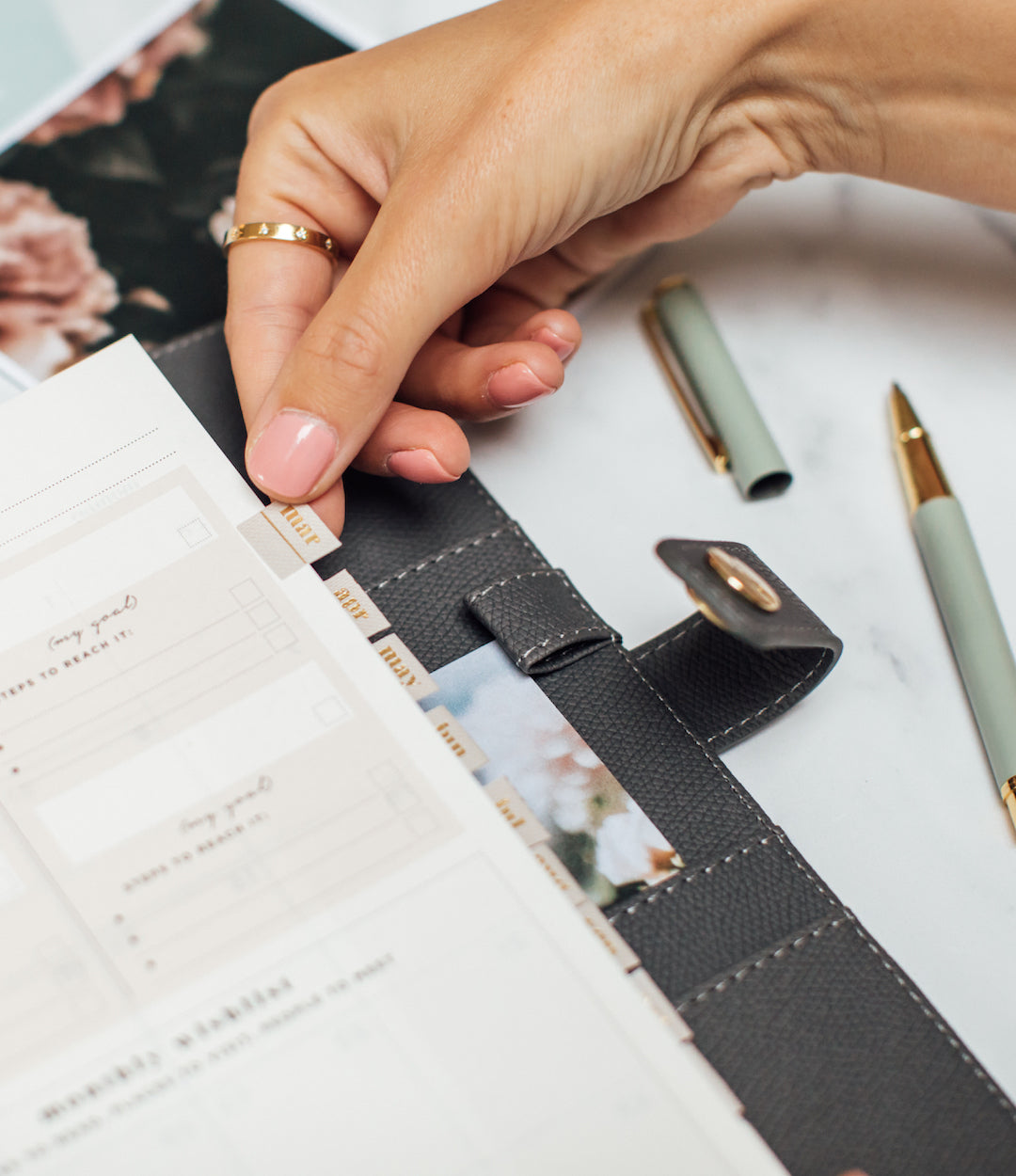 Monthly Planner Tabs