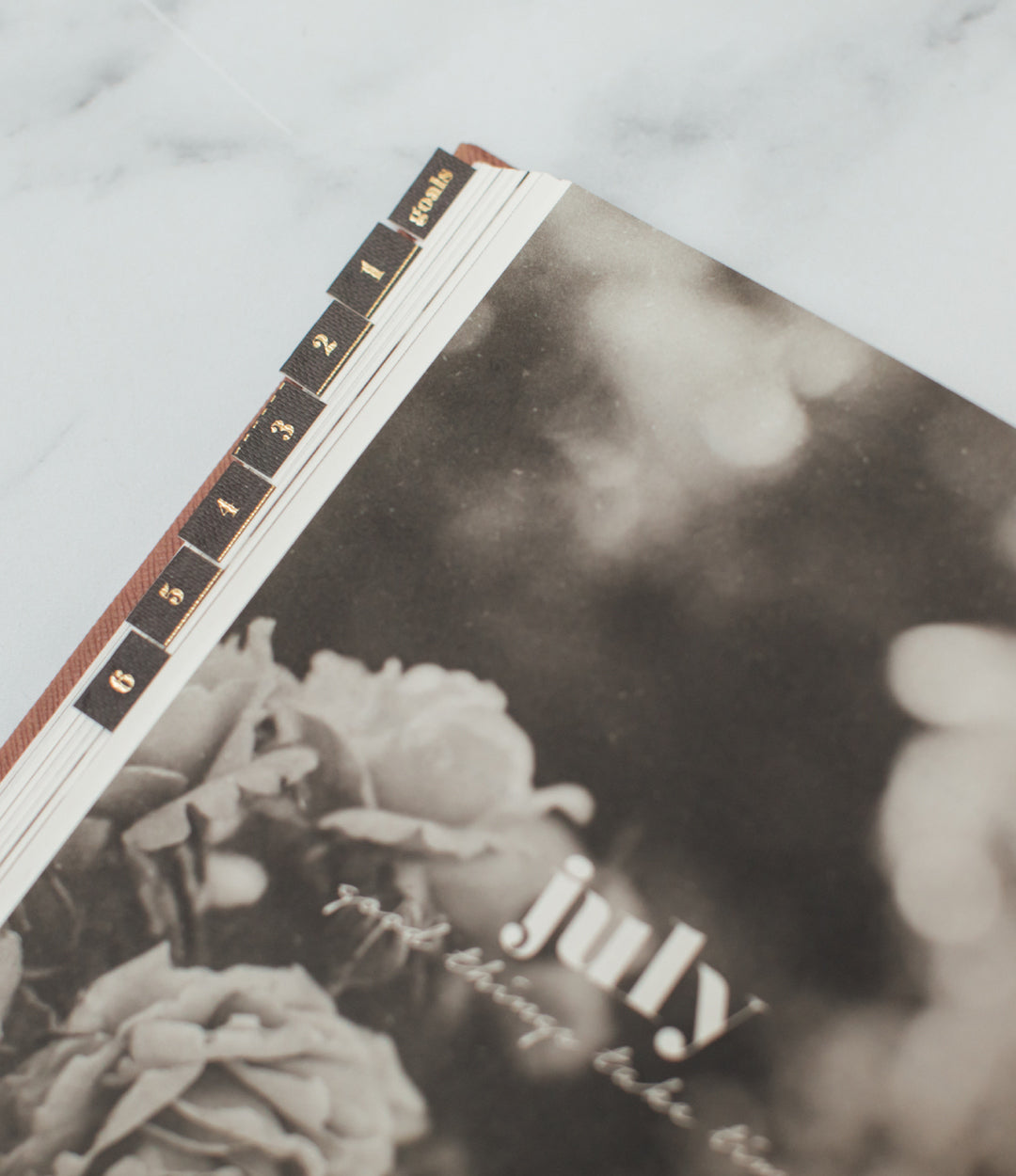 Monthly Planner Tabs