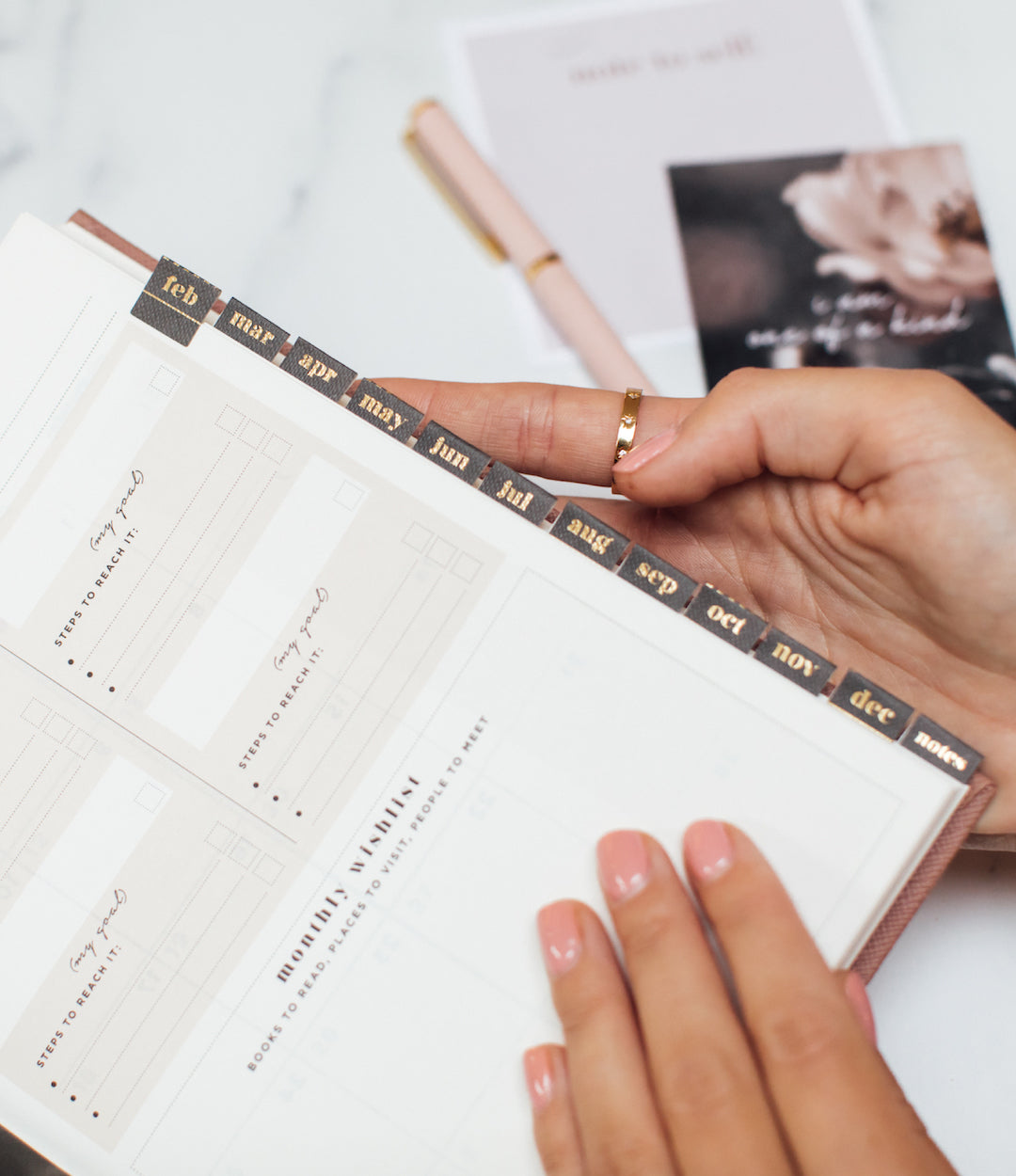 Monthly Planner Tabs