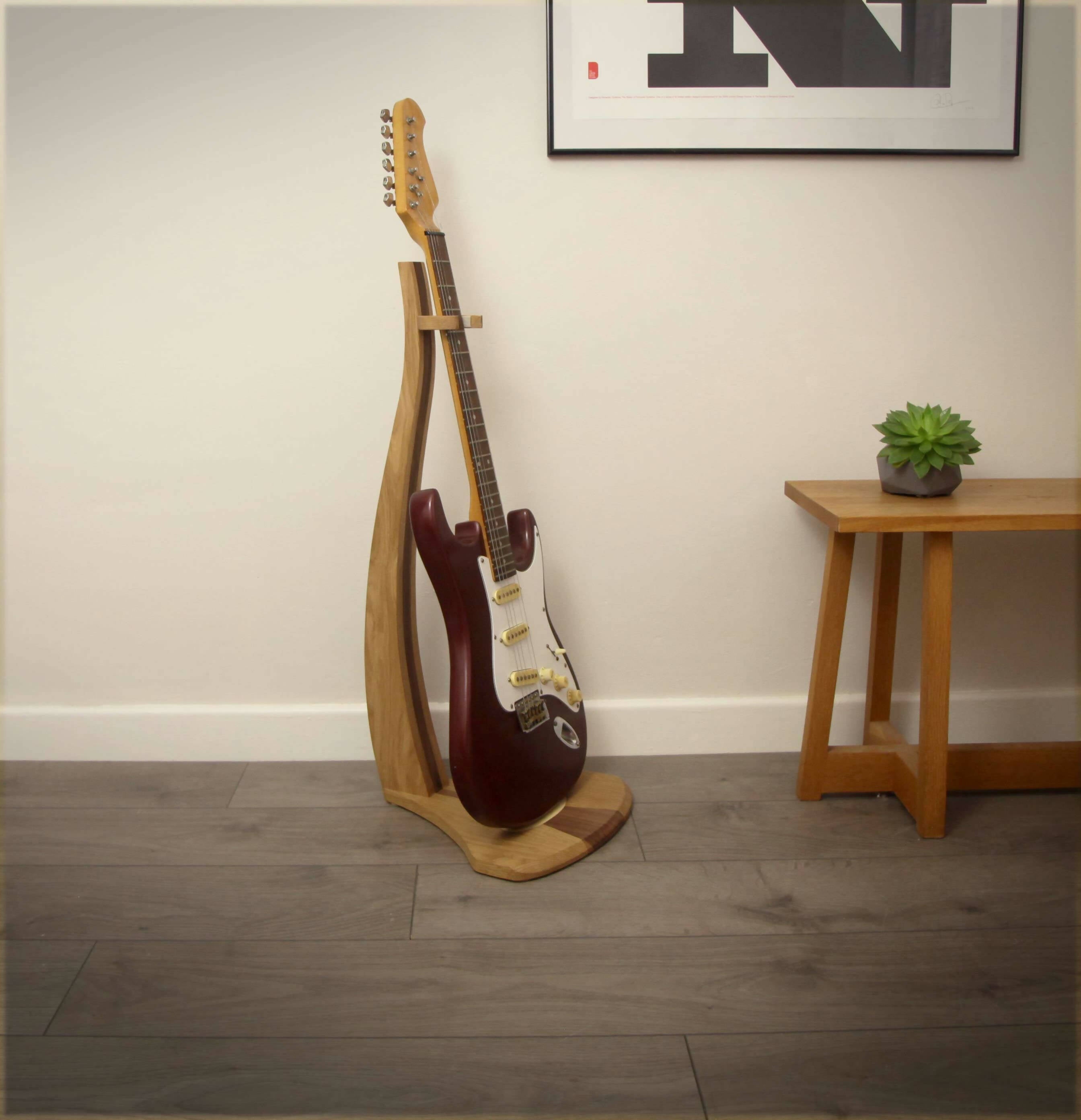 Wooden bass clearance stand