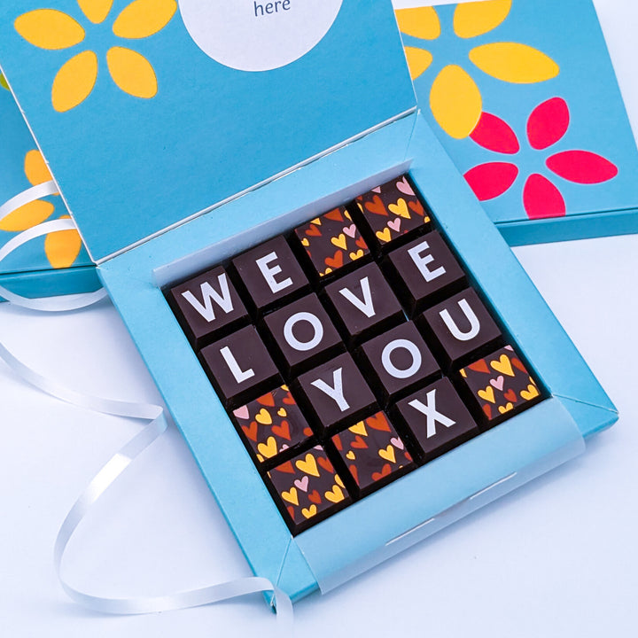 Personalised Love You Chocolate Bar
