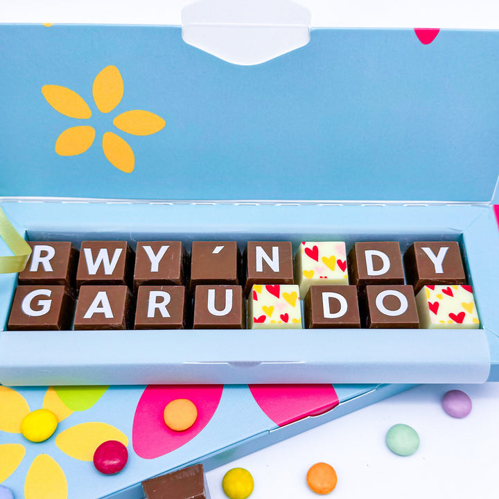 Personalised Welsh Chocolate Bar