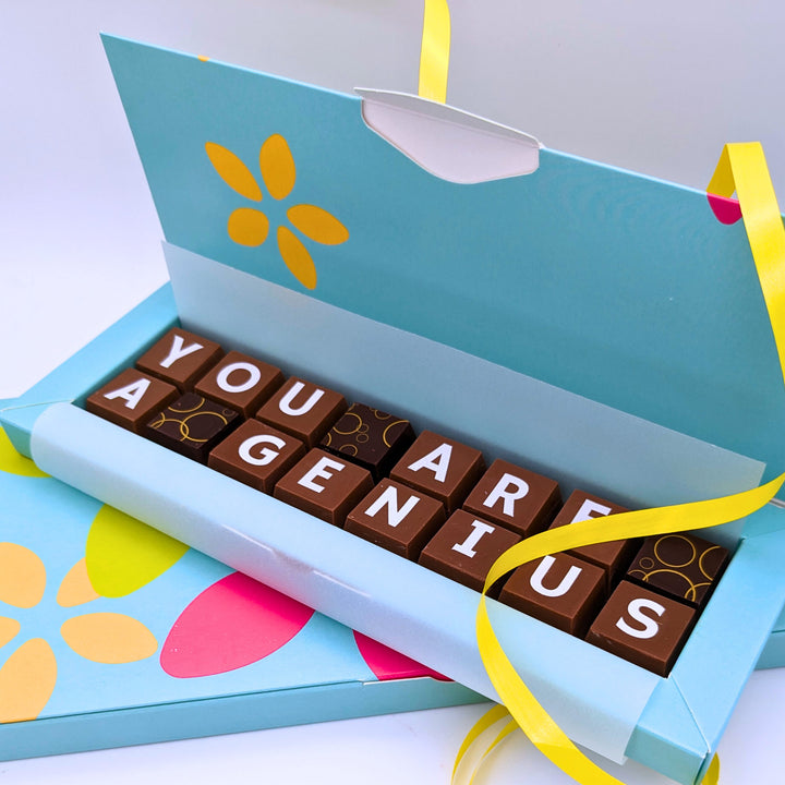 Personalised Congratulations Chocolate Gift