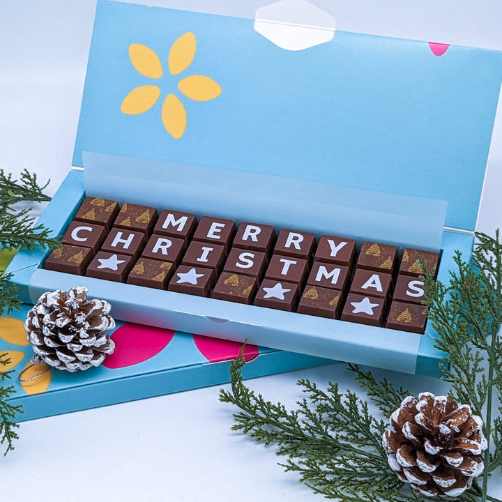 Personalised Christmas Chocolate Box