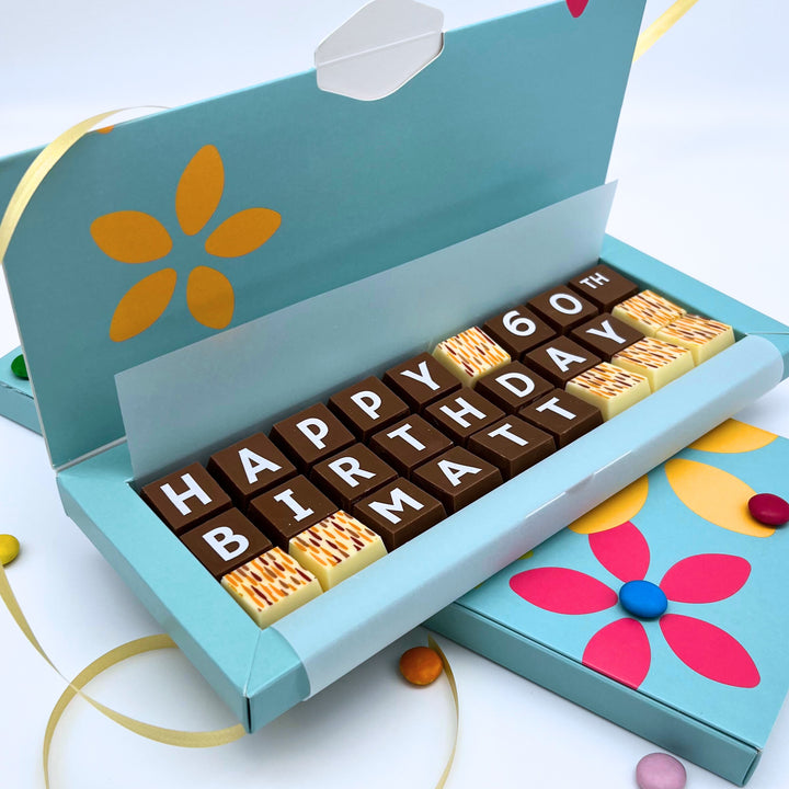 Personalised Birthday Chocolate Box