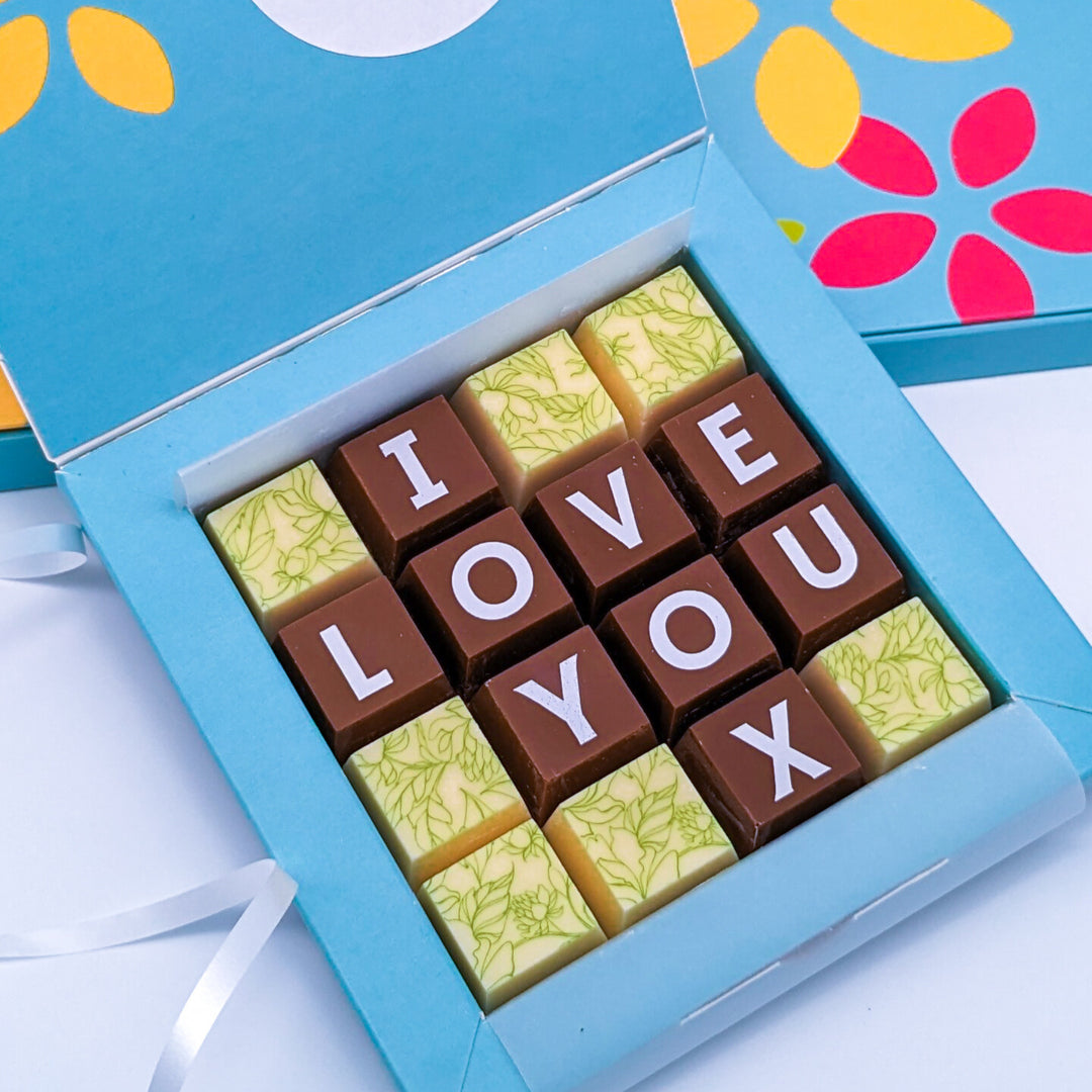 Personalised Love You Chocolate Bar