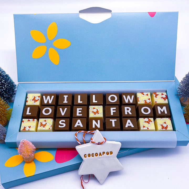 Personalised Belgian Chocolate Message Box