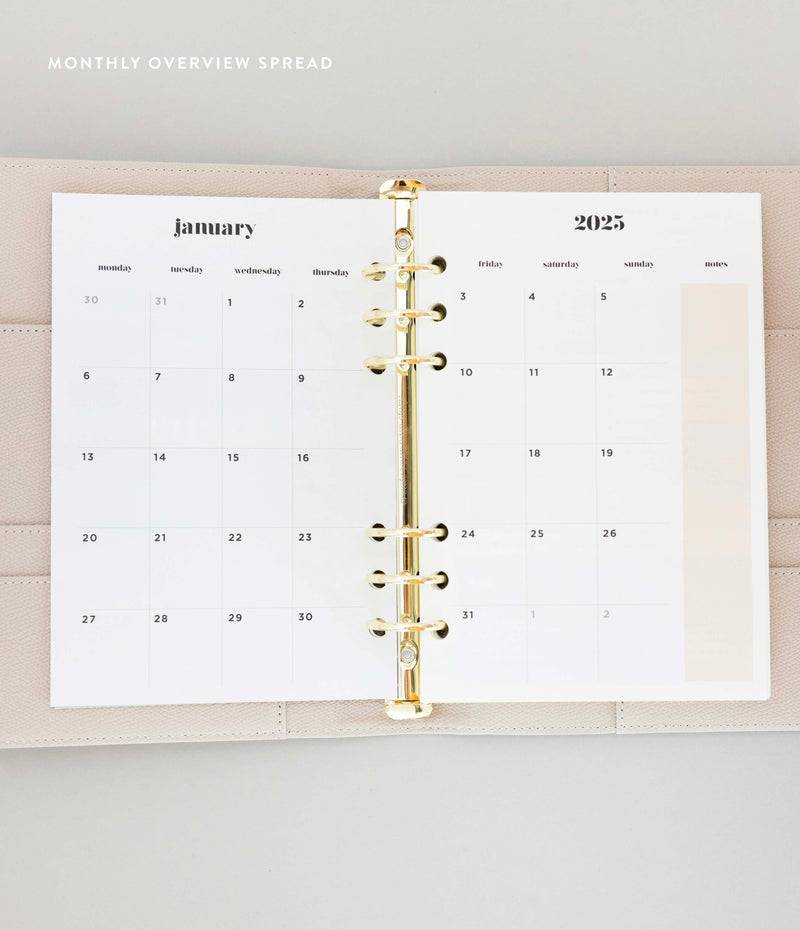2025 Lifestyle Weekly Planner Set