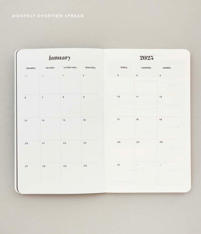 2025 Minimal Weekly Planner
