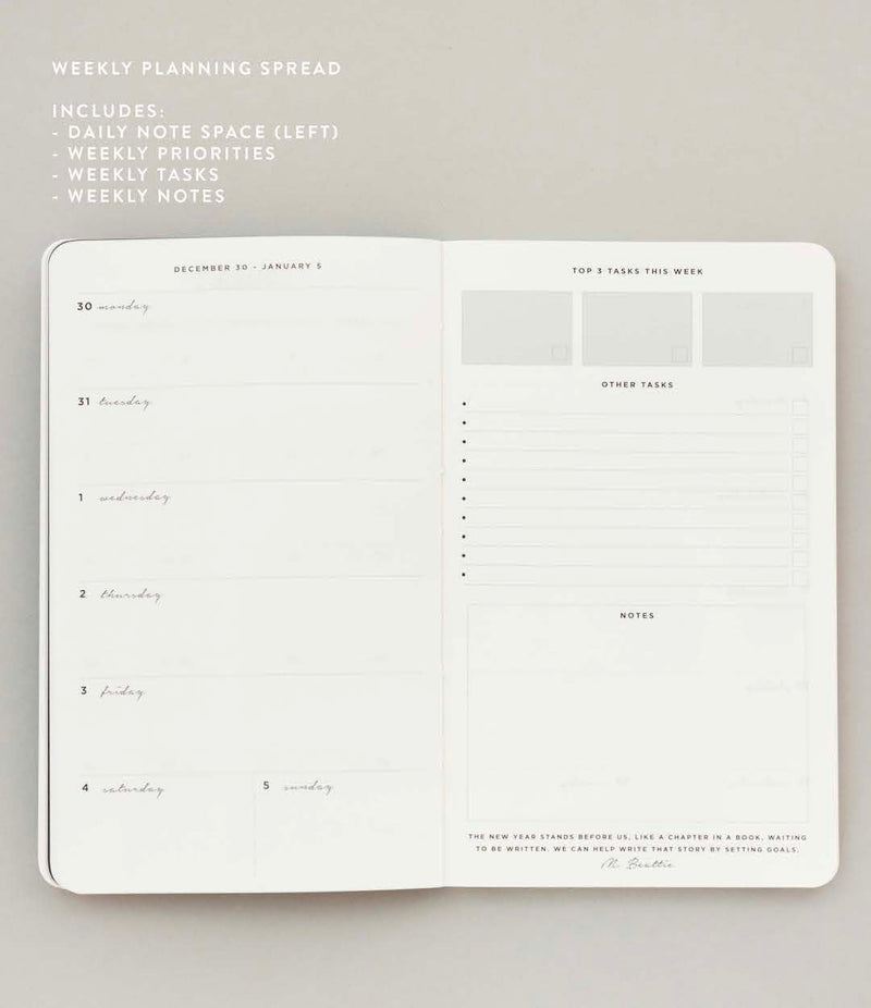 2025 Minimal Weekly Planner