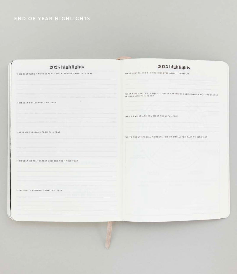 2025 Limited Edition Vertical Weekly Planner