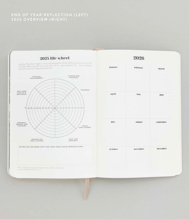 2025 Limited Edition Vertical Weekly Planner