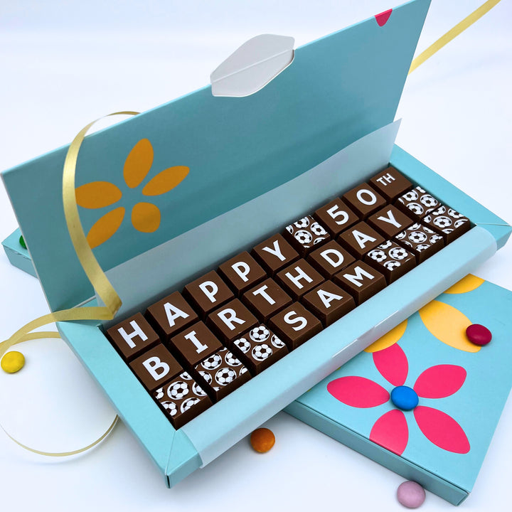 Personalised Birthday Chocolate Box