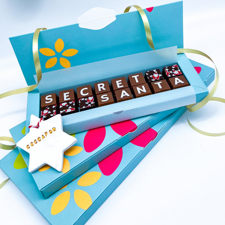 Festive Secret Santa Chocolate Gift Box