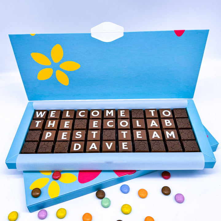 Welcome Chocolate Gift Box for New Starters