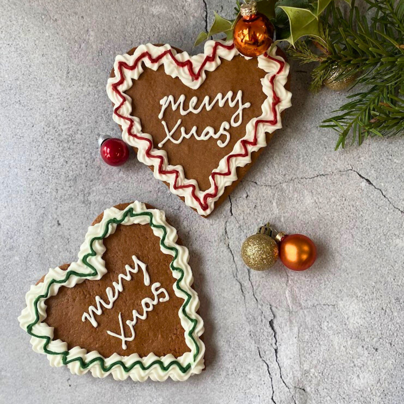 Oktoberfest Hearts cookies