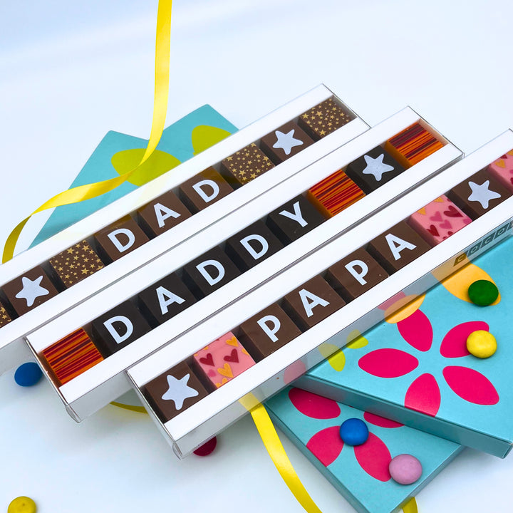 Personalised Chocolate Gift for Dad