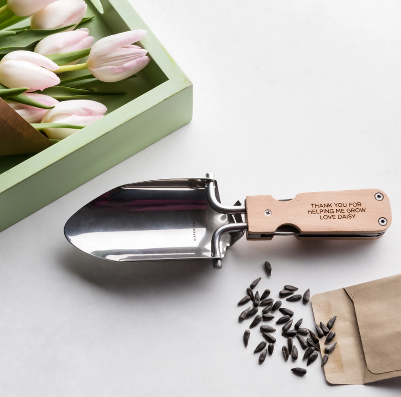 Personalised Gardeners Trowel Tool Kit